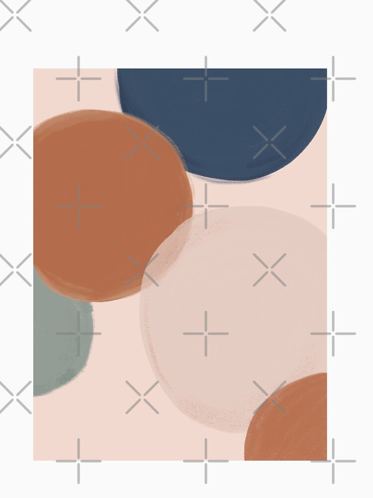 Oversized Gouache Circles by Menina Lisboa