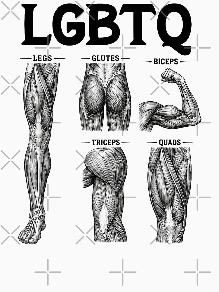 LGBTQ Legs Glutes Biceps Triceps Quads by culturecute