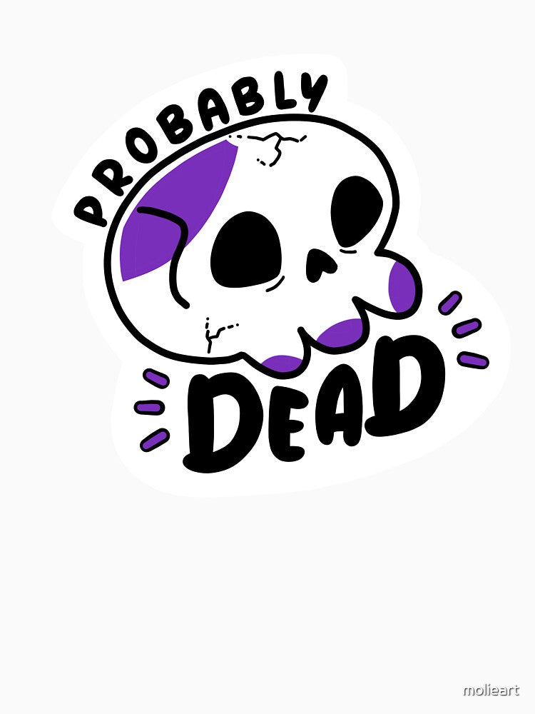 Probably Dead - Purple by molieart