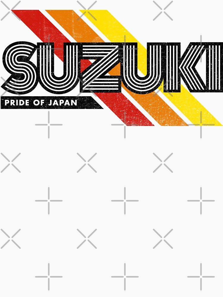 Suzuki Japanese Family Name Retro Vintage by hemwear