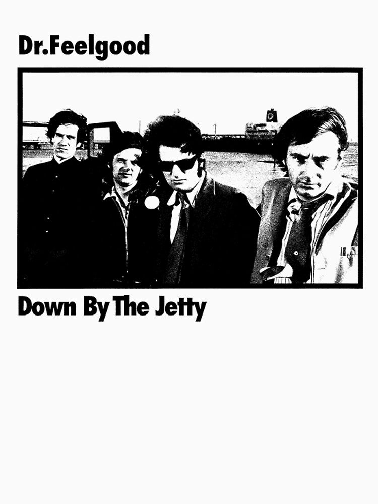 Dr Feelgood Down By The Jetty Album Graphic Design by rancarton
