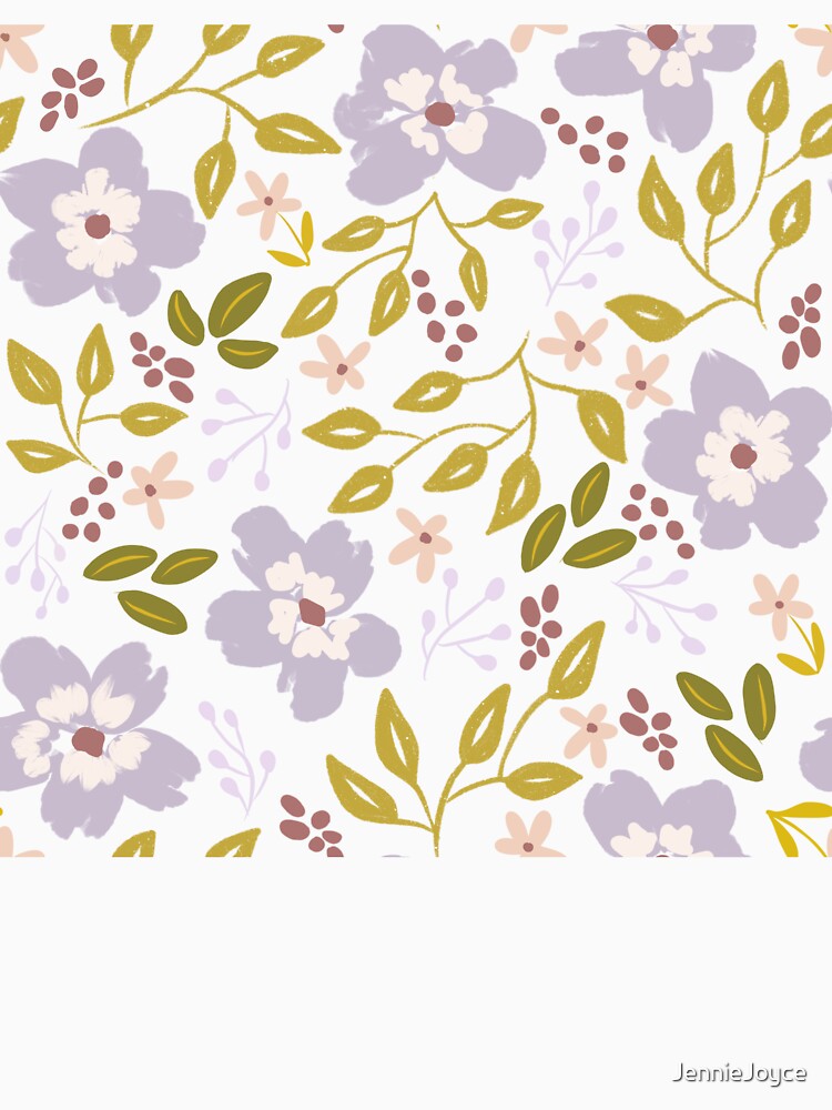 Lavender floral by JennieJoyce