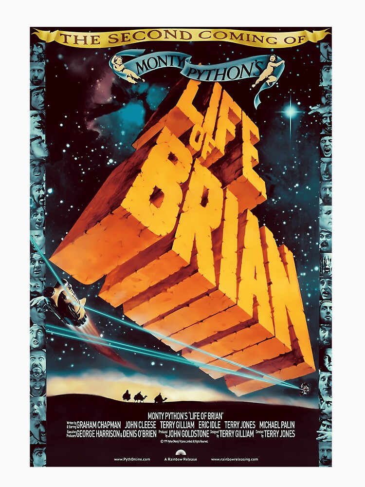 Life of Brian Movie Poster Poster by ekvabesa22