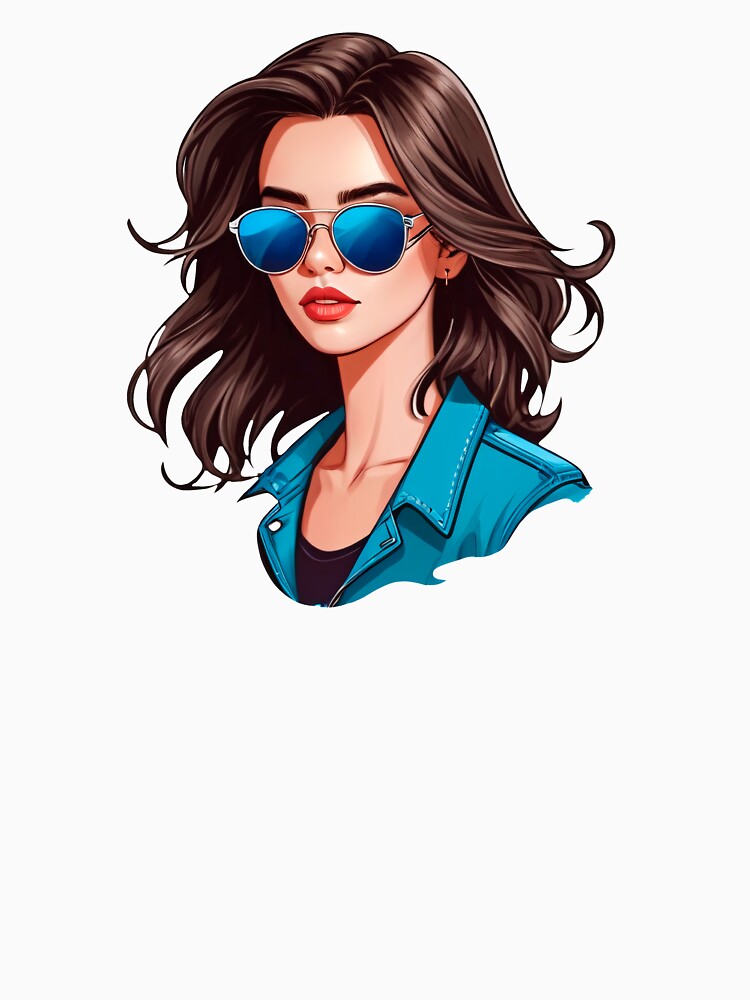 Casual Lady in Blue by MadnessEnvelope