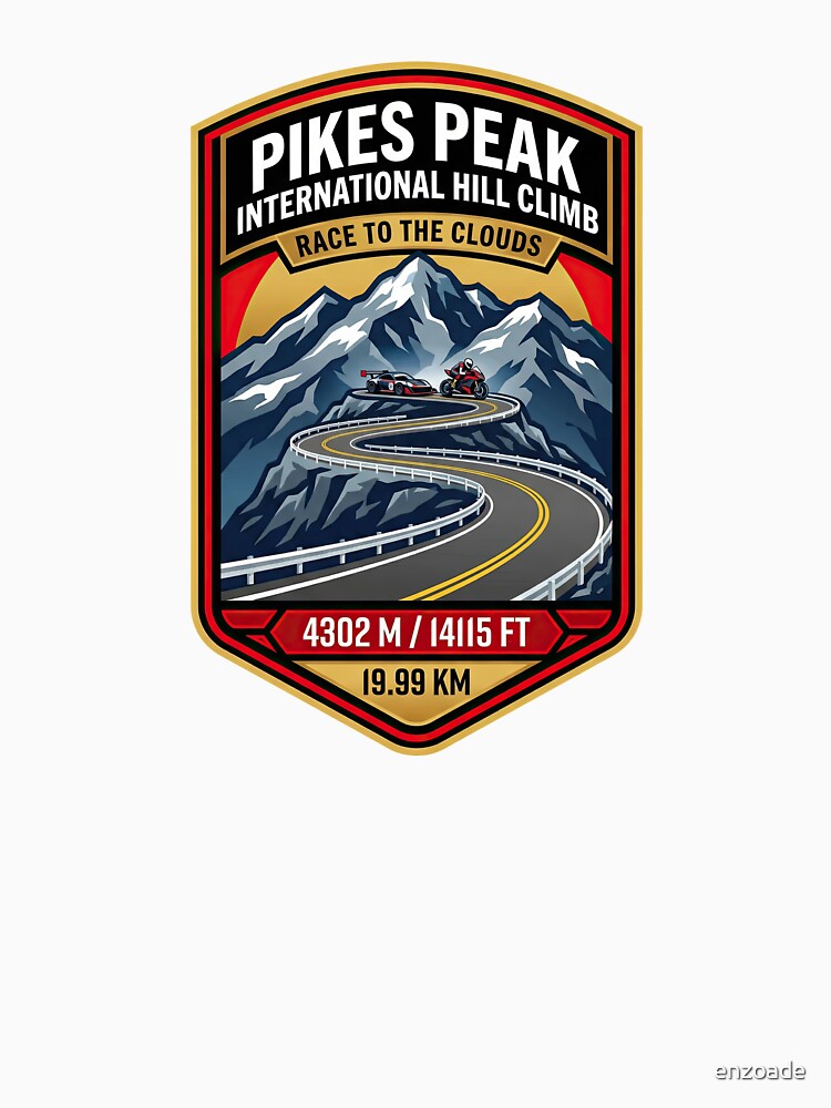 Pikes Peak Motorsport Performance Illustration by enzoade