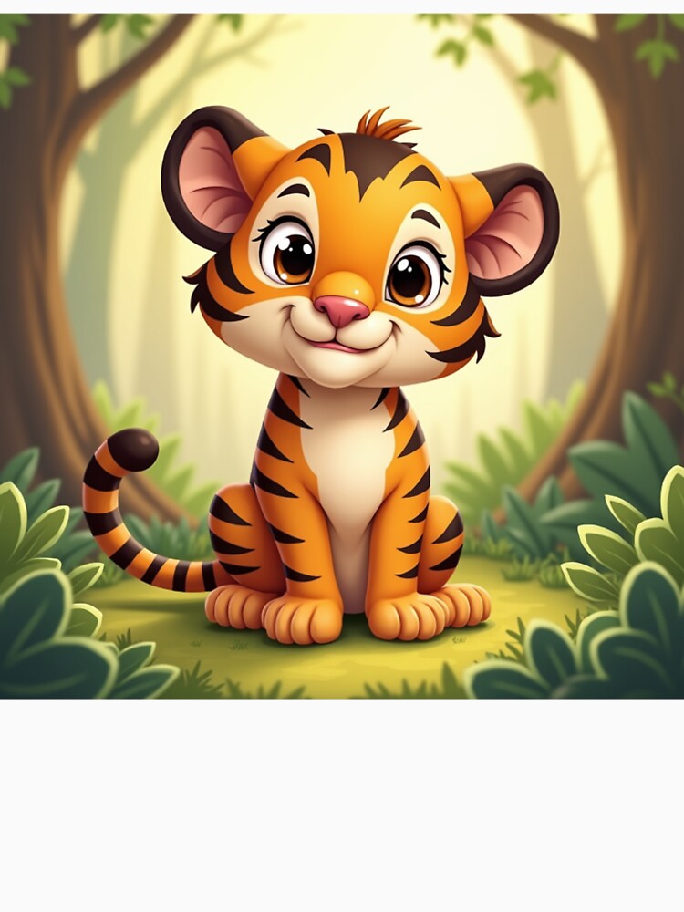 Cartoon Tiger by laurakerr