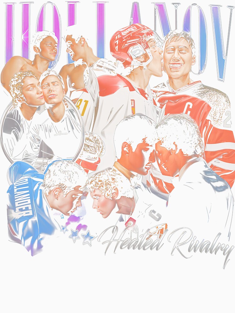 Vintage Bootleg Heated Rivalry Hollander Rozanov Hockey Romance Art by maitivi