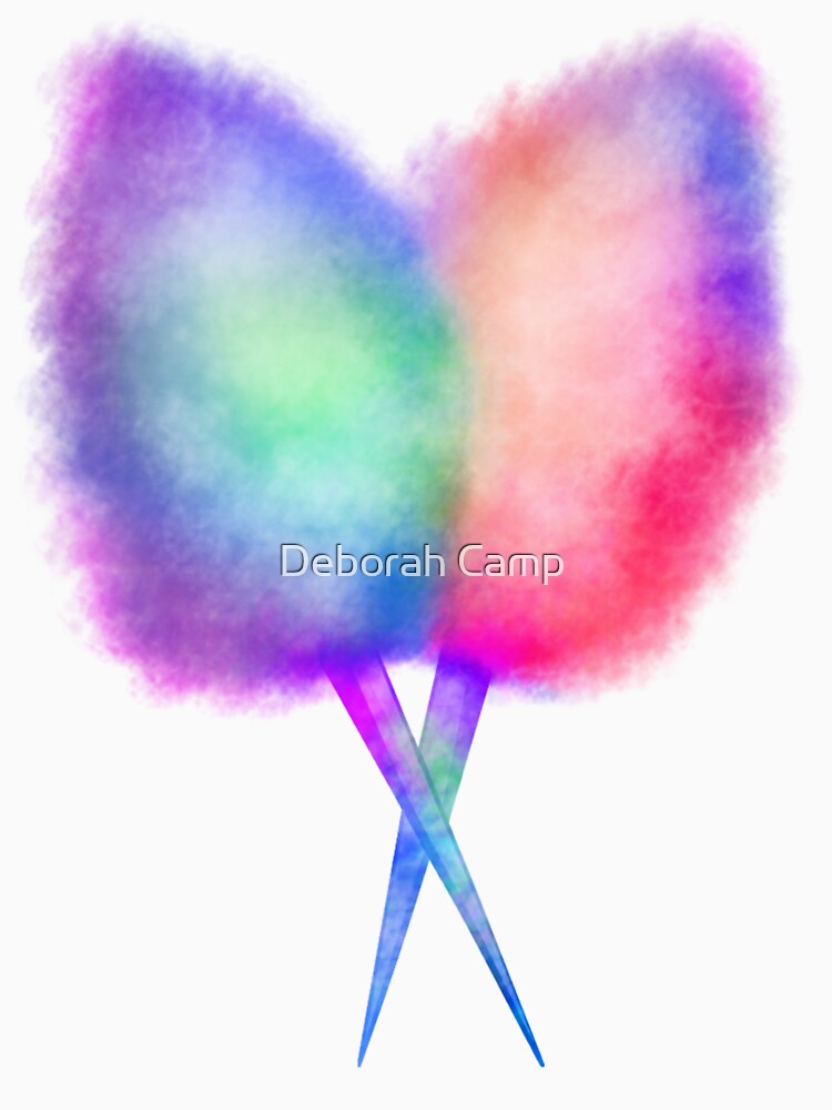 Sugar Rainbow Cotton Candy Floss by Deborah Camp