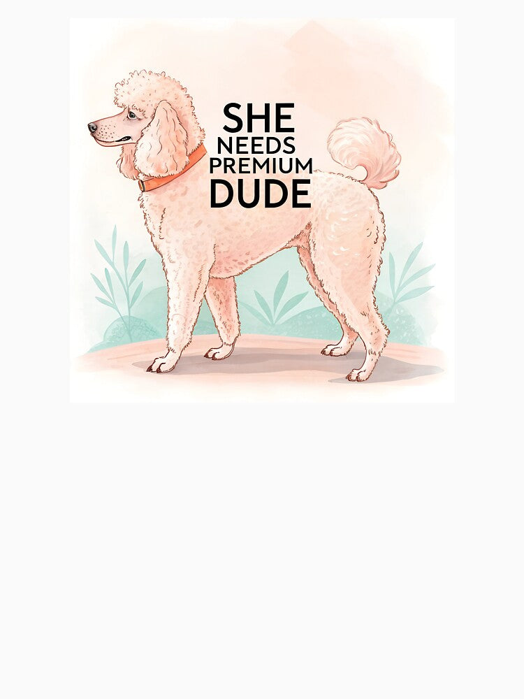 She needs Premium dude poodle by AhArtMe