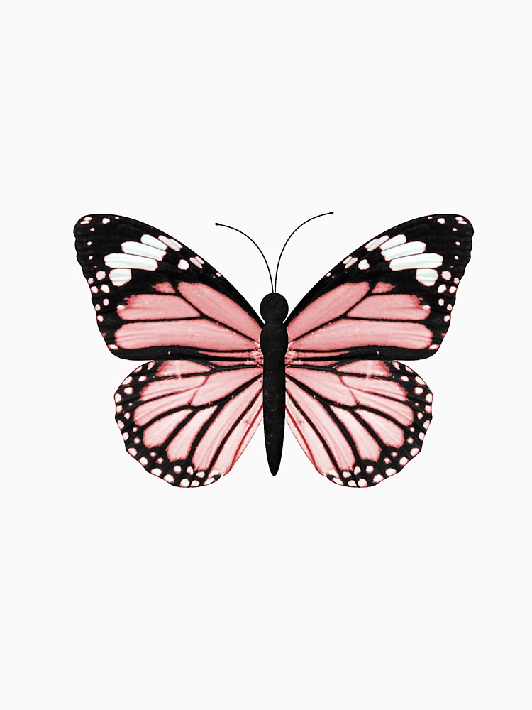 Light Pink Butterfly meme, Light Pink Butterfly stickers, Light Pink Butterfly shirt For Mom Dad Kids by yota habi