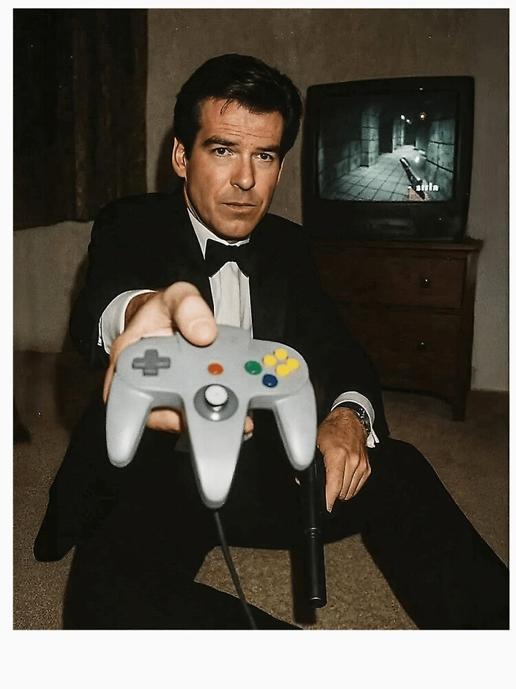 James Bond 007 Gamer Funny Gaming by GarryFadel