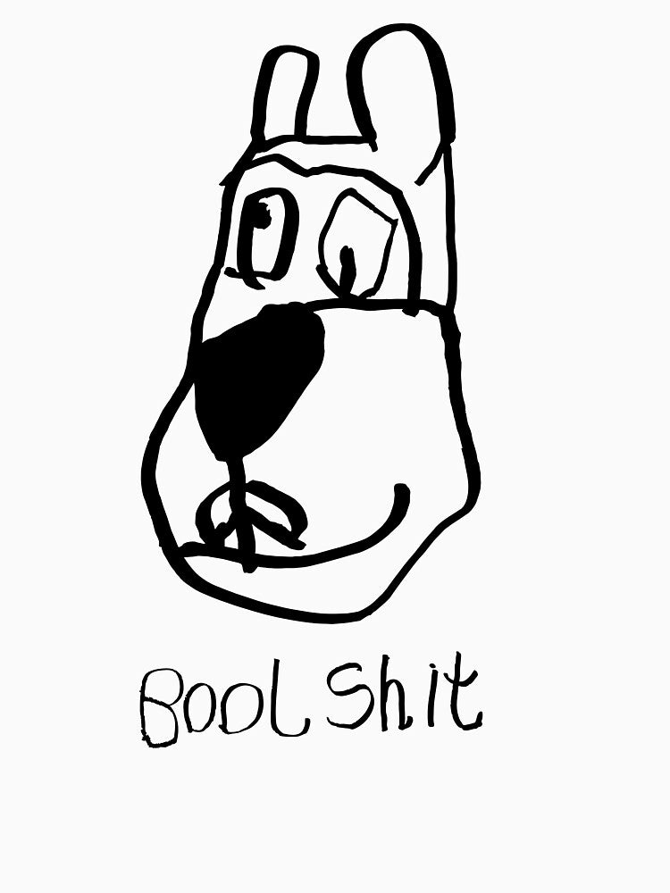 Googly Bear  - black by Bool-Shit-Ts