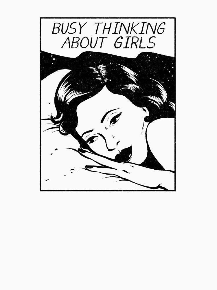 busy thinking about girls by Jenifer Prince