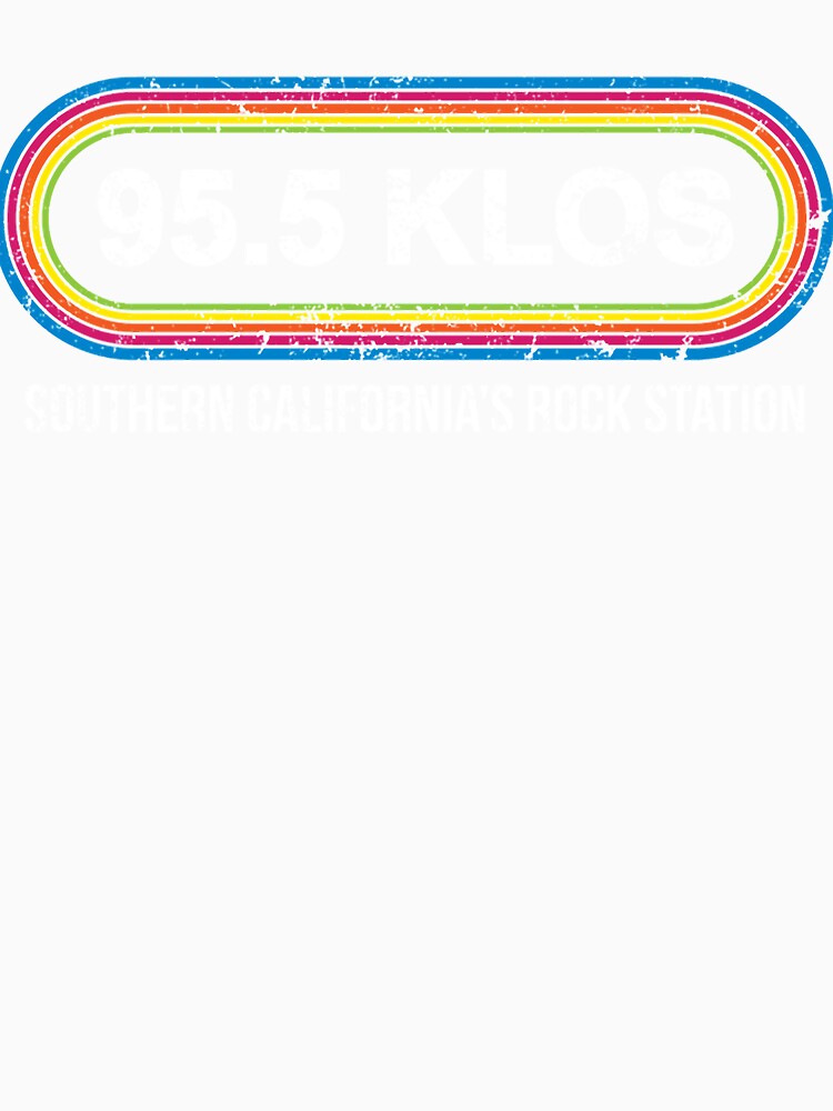 Klos Retro Distressed 95.5 For Fans by CharlieWisozk
