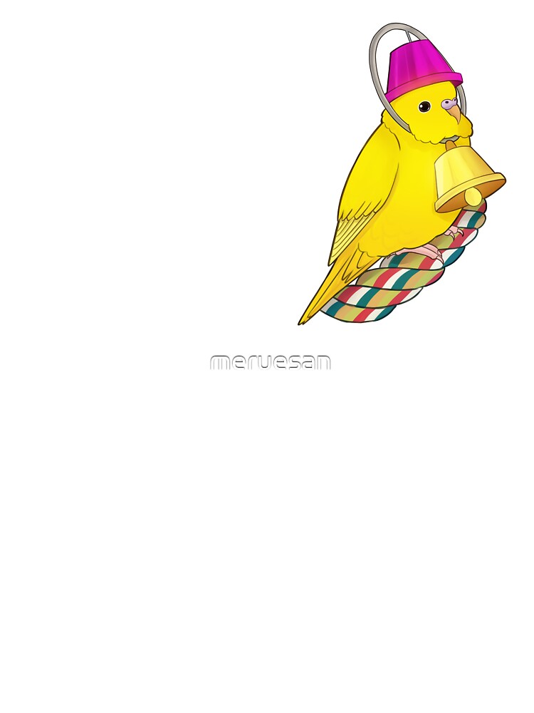 Yellow Budgie by meruesan