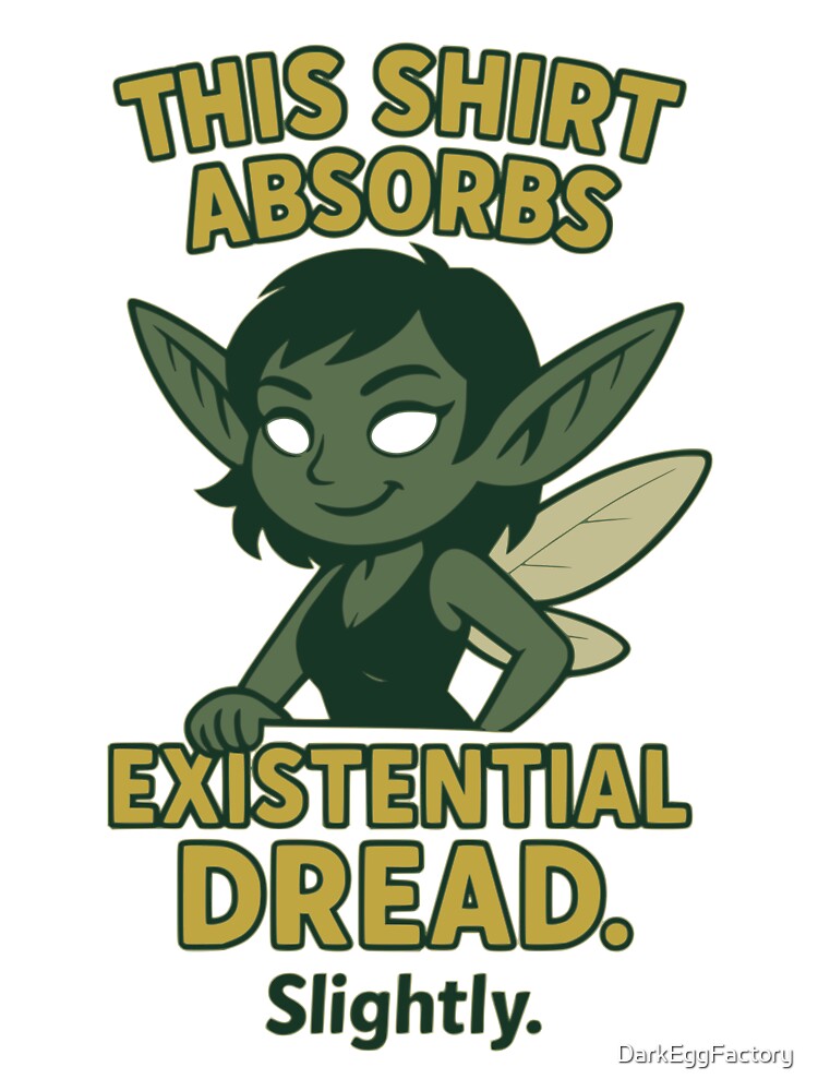 Absolute Existential Dread — Dark Fairy Humor by DarkEggFactory