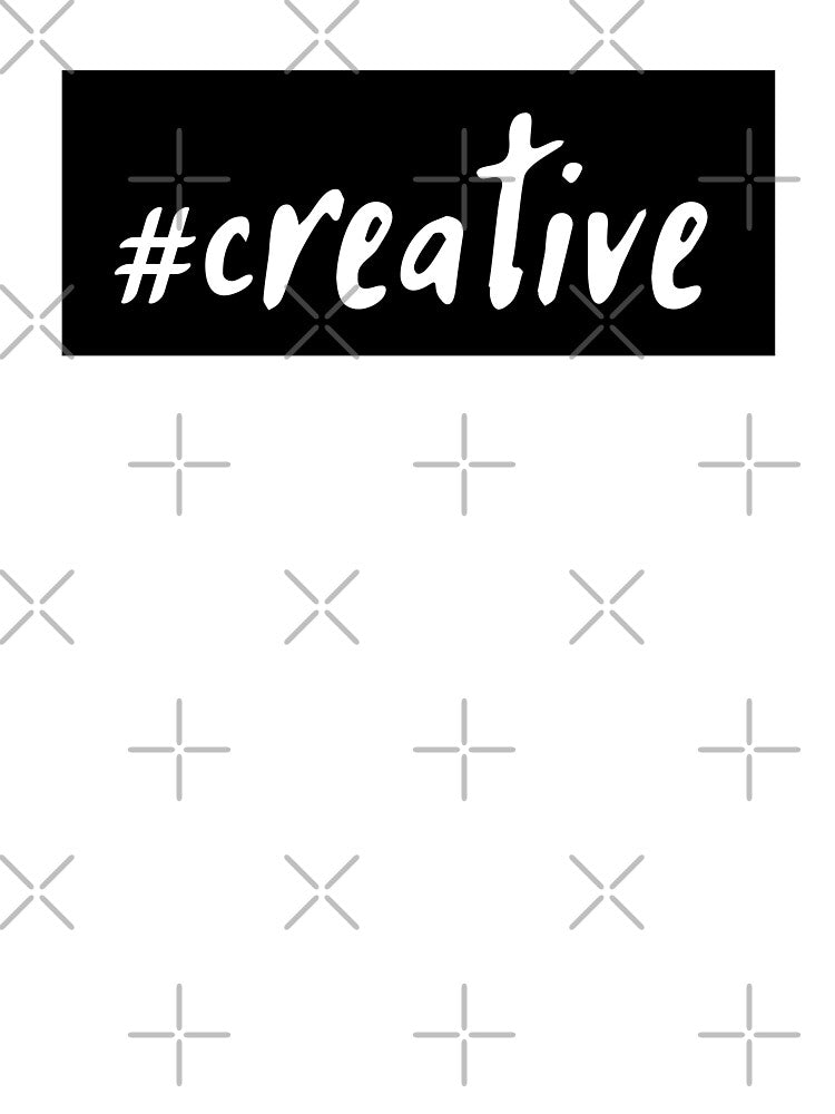 Creative Word Typography Black and White Minimalist Hashtag by SoccaTamam