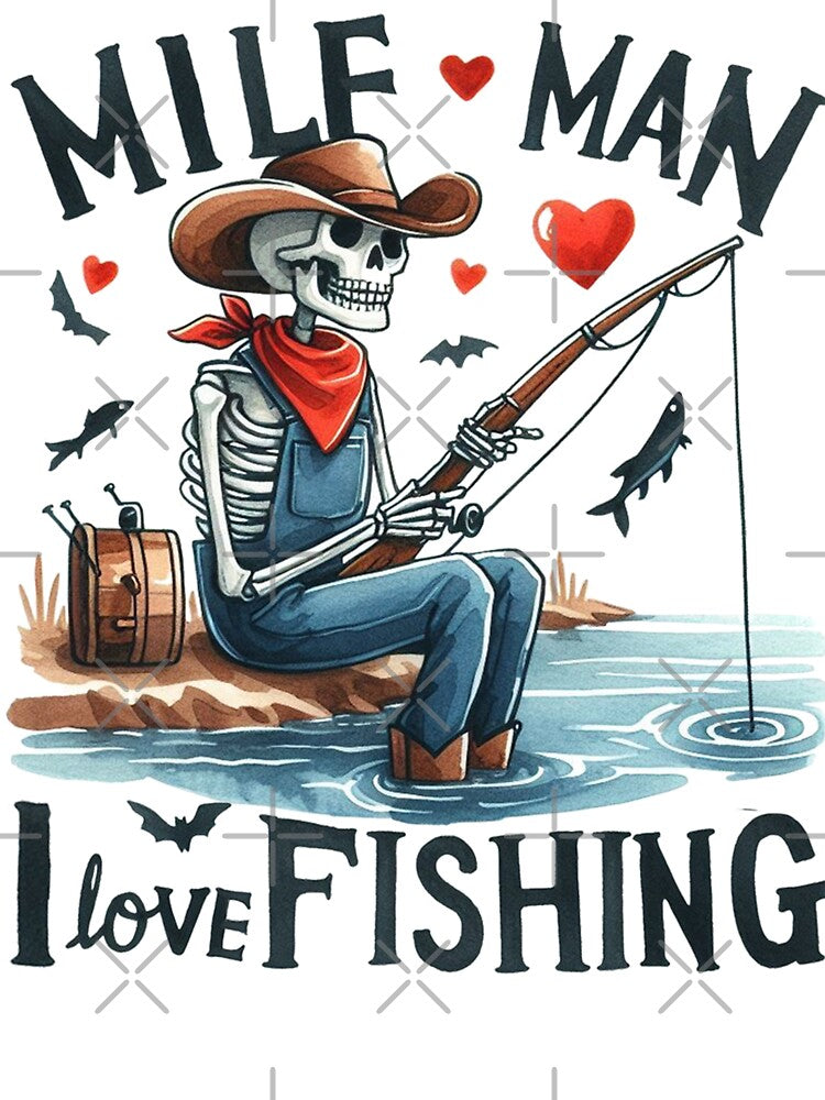 Dad Joke MILF Men I Love Fishing by vectcd