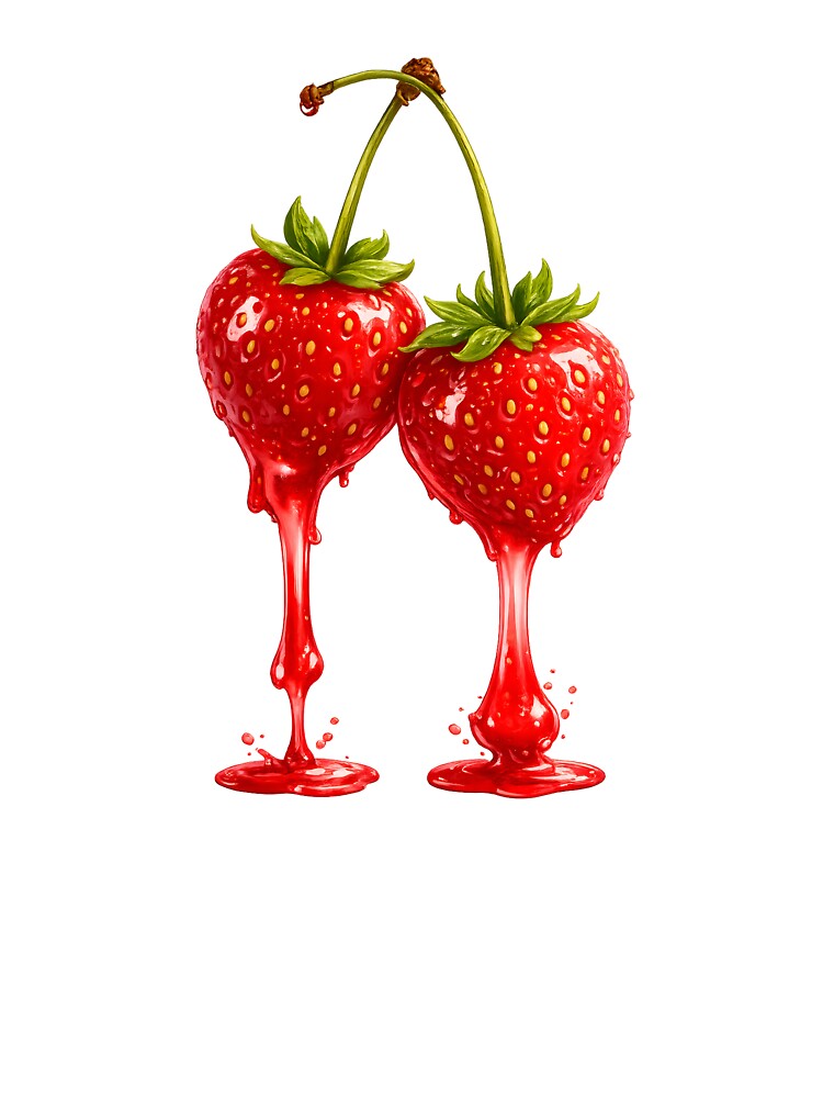 Strawberry Drip Duo by AzmyStore.as