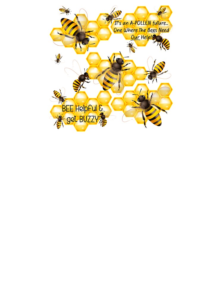 Needy Bee Puns! (On White) by PawsitiveMum