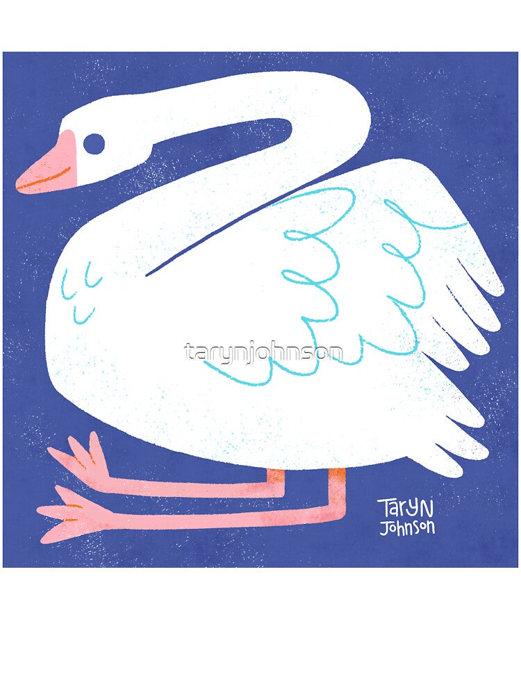 Swan Goose • Block Animal • Taryn Johnson • tarynosaurus by tarynjohnson