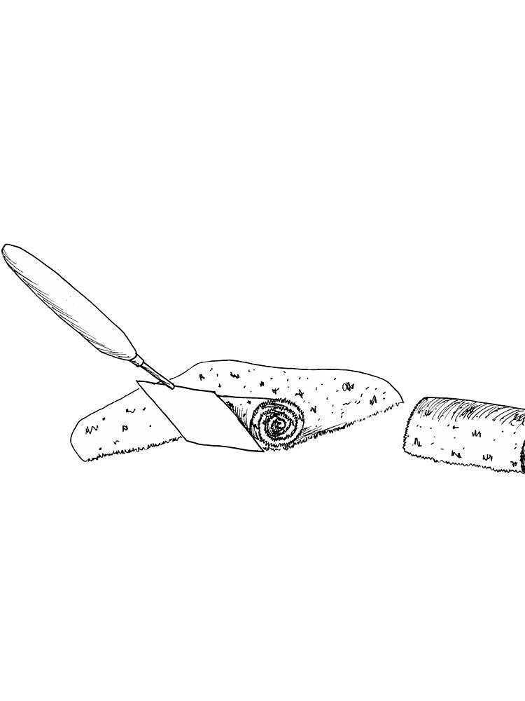 Rolled Ice Cream by Marian Hayes