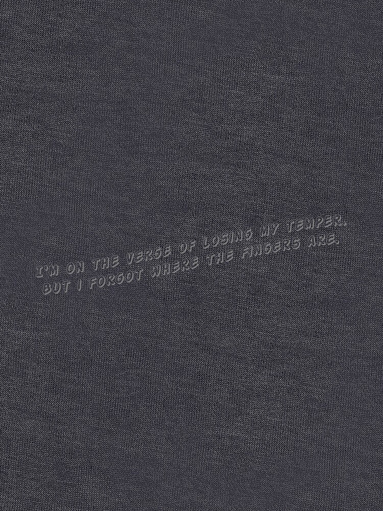 I'm on the verge of losing my temper. But I forgot where the fingers are. by Collection de trésors