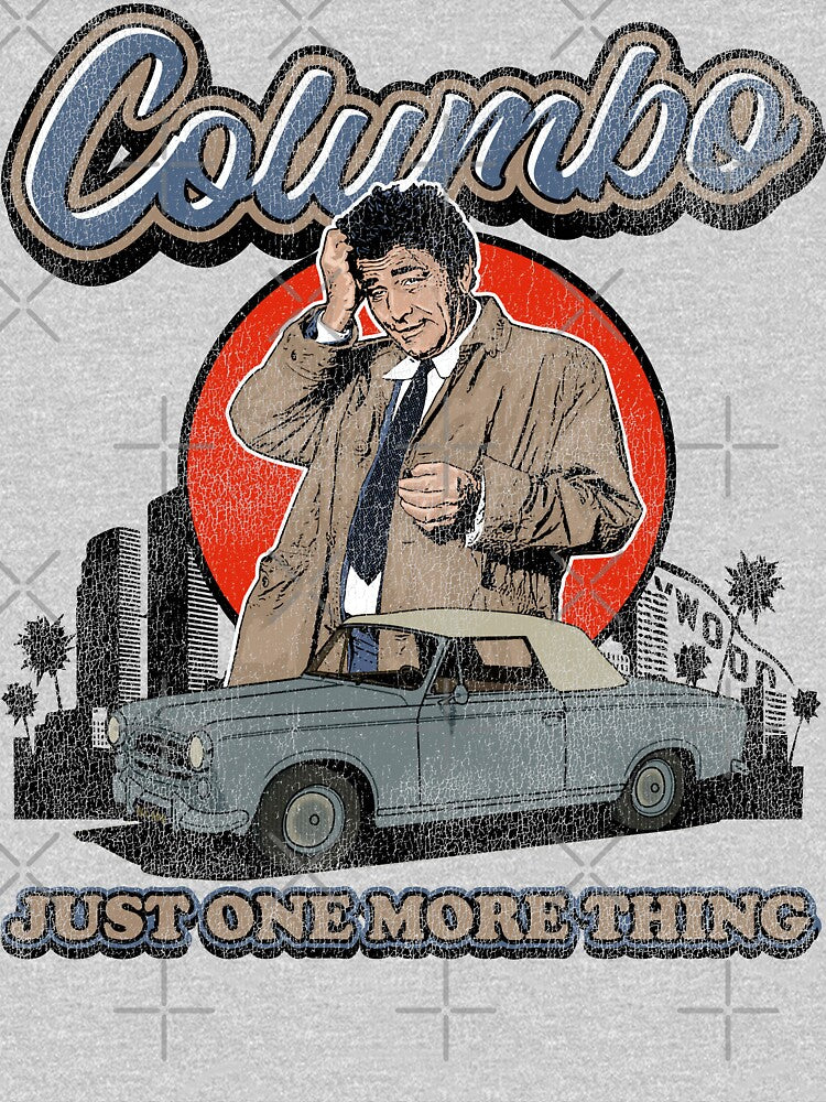 Columbo Detective Vintage Worn Out by Alema Art