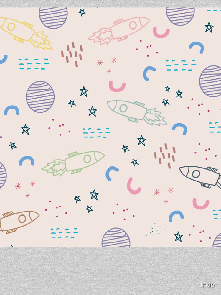 Pastel Space Doodle by Inkio