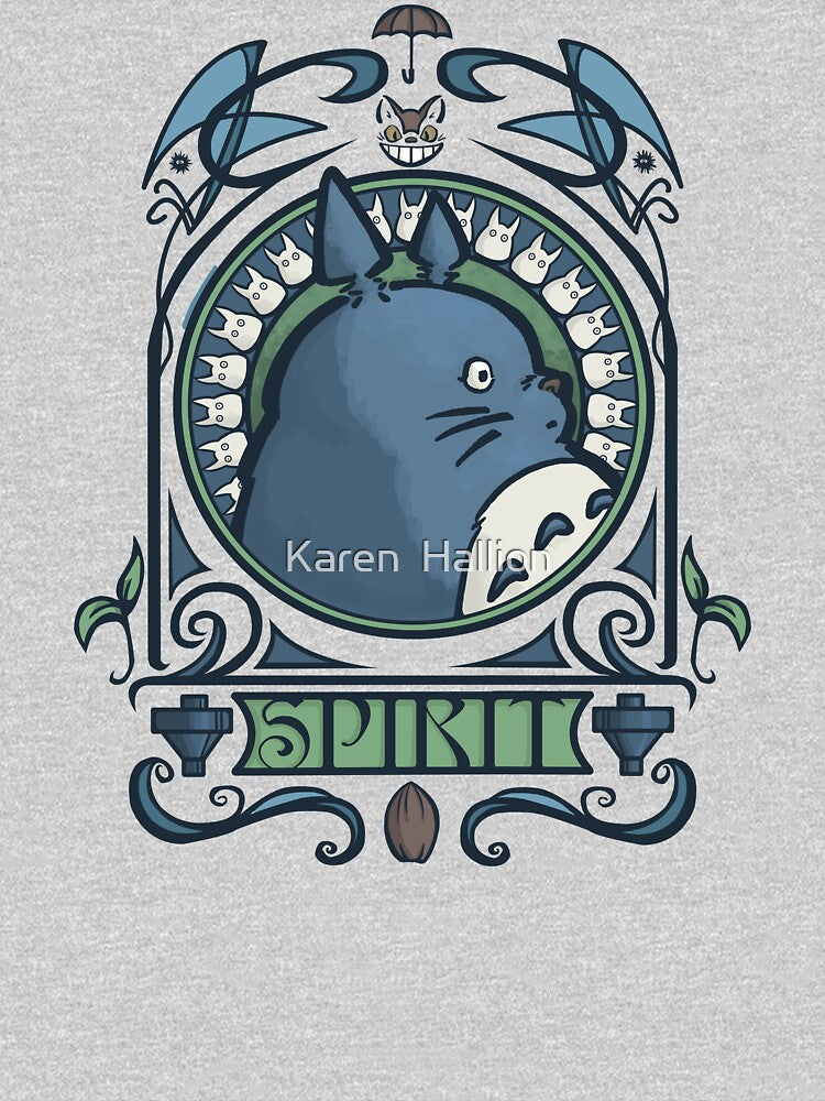 Forest Spirit Nouveau by Karen Hallion Illustration