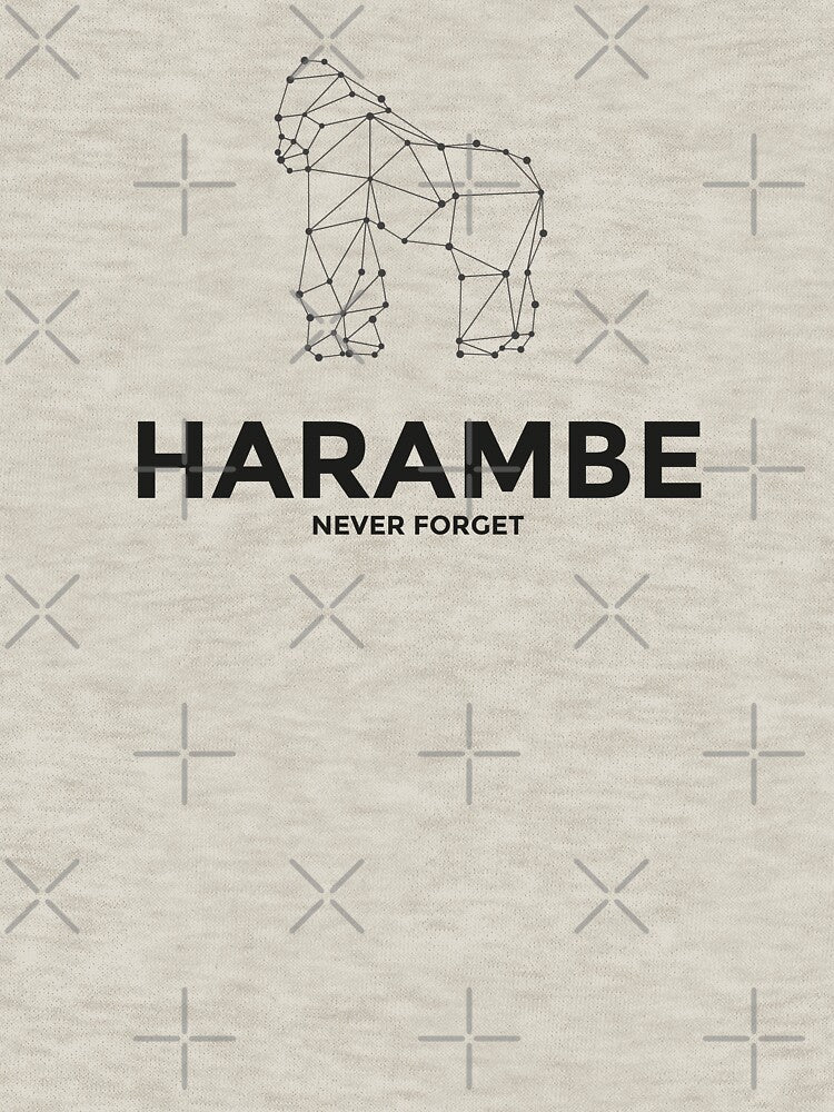 Harambe - Never Forget by design-jobber