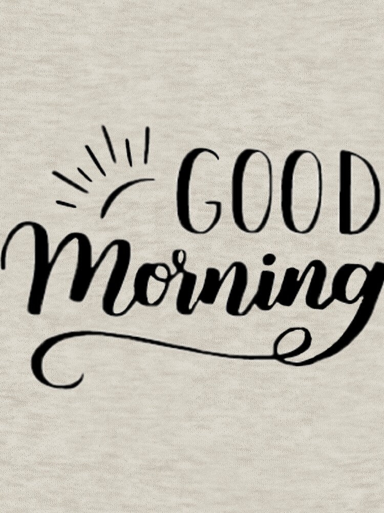 Good morning motivation design by sreckov-desig