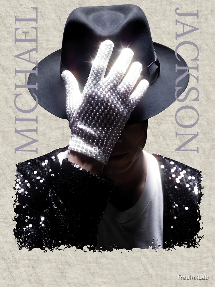 MJ Sparkling Glove King of Pop Iconic Art by RedInkLab