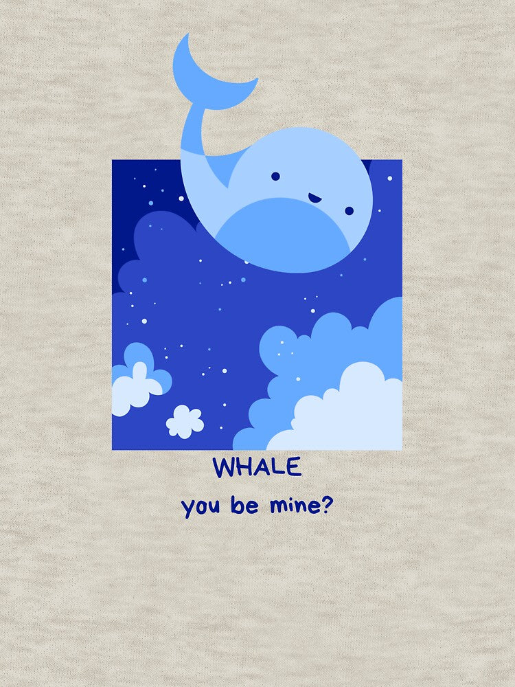 Animal Pun Whale You Be Mine by bububabuinc