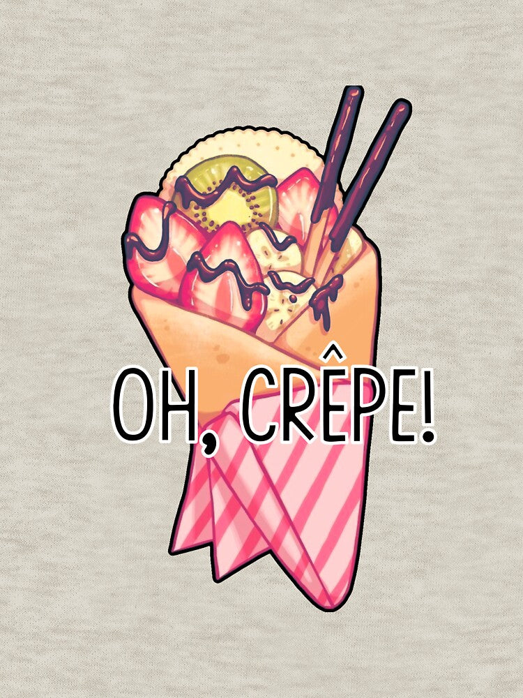 Oh, Crêpe pun by Hella-Stickers