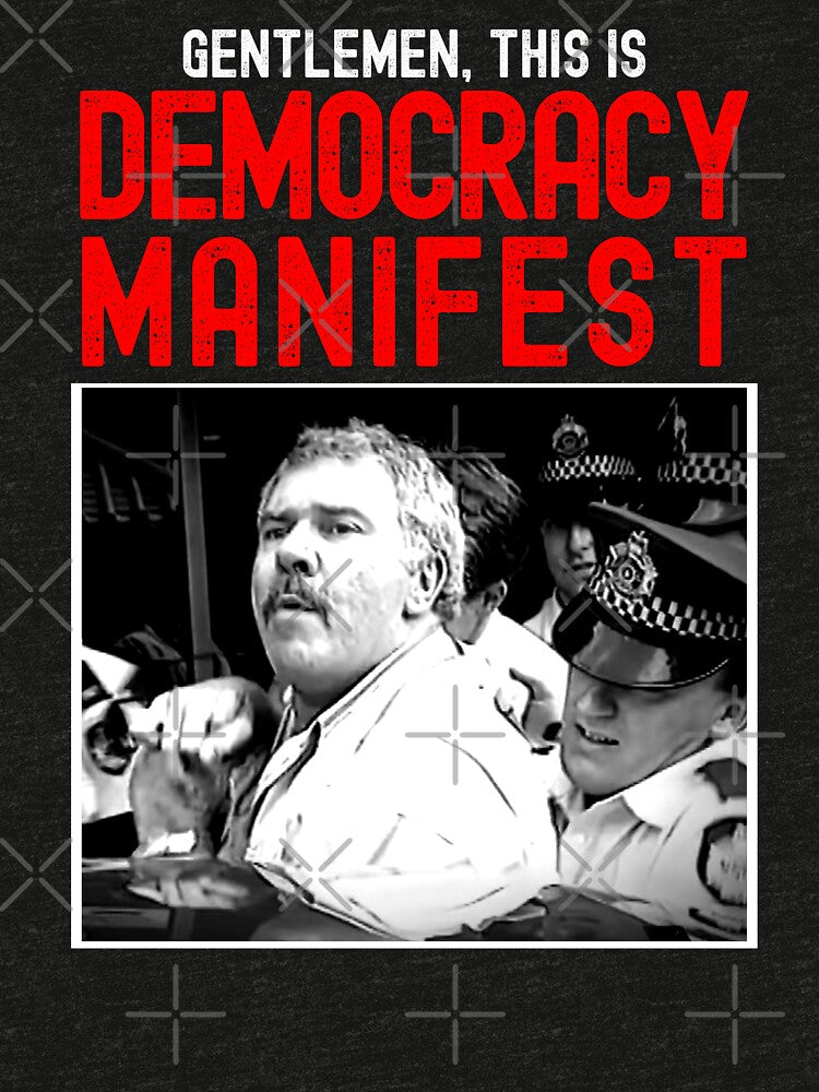 Funny Meme This Is Democracy Manifest - Succulent Chinese Meal by zptees