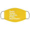Barts Yorkie Shultzy Fisky Boomtown Face Mask