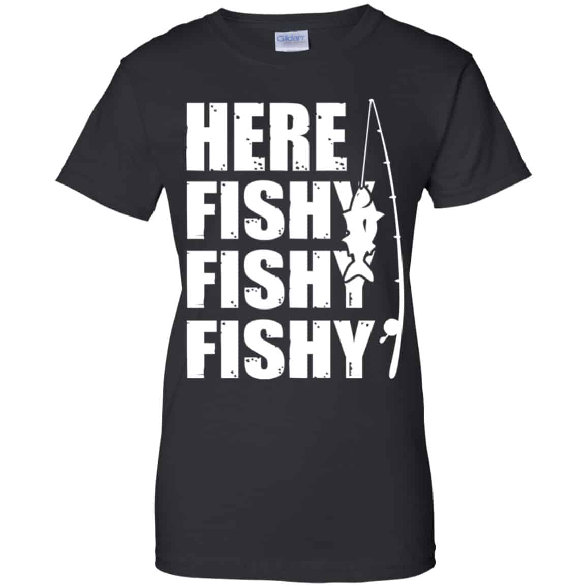 Here Fishy Fishy Fishy Fishing Shirt, Hoodie, Tank