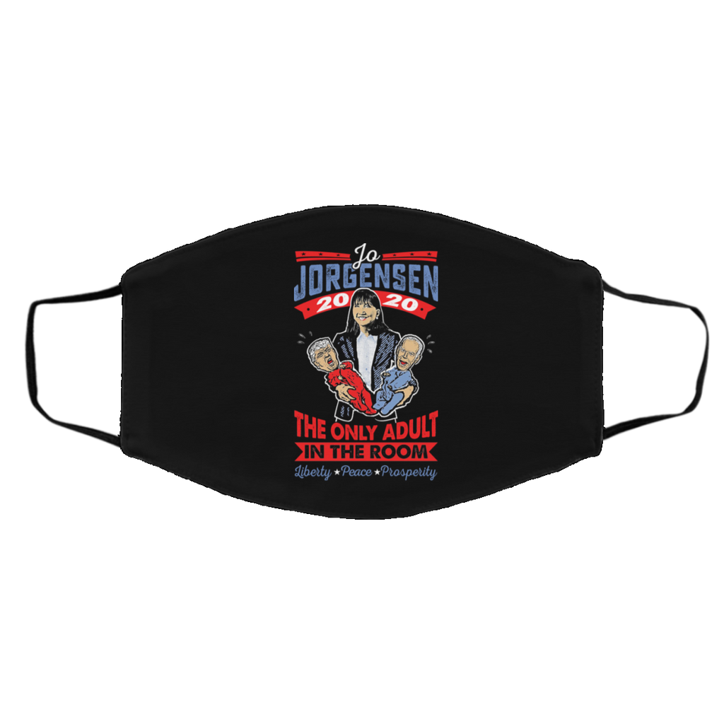 Jo Jorgensen 2020 The Only Adult In The Room Face Mask