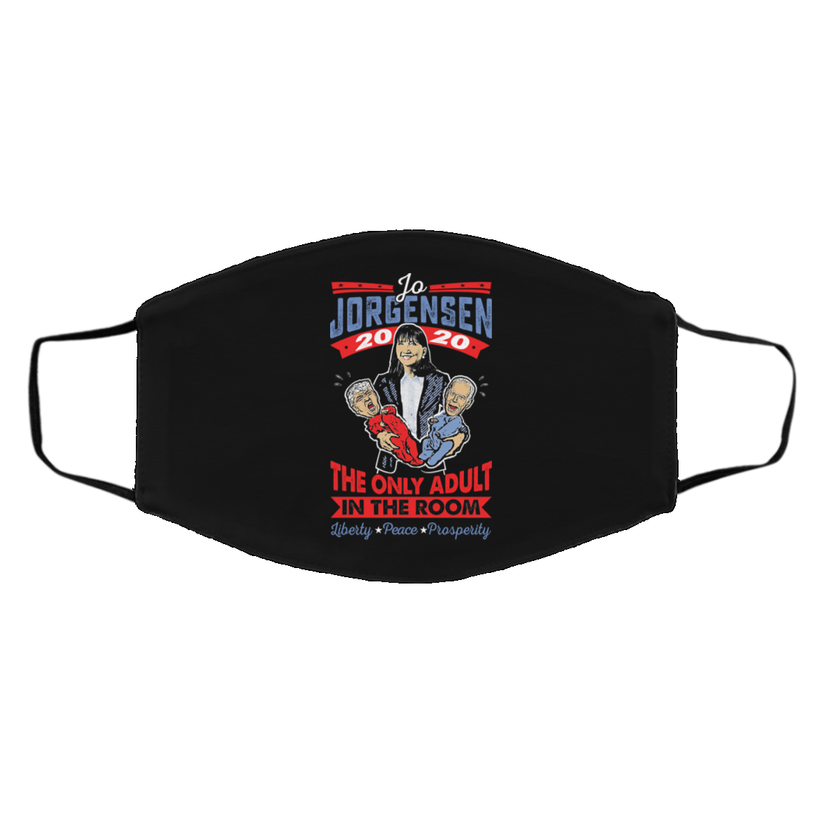 Jo Jorgensen 2020 The Only Adult In The Room Face Mask