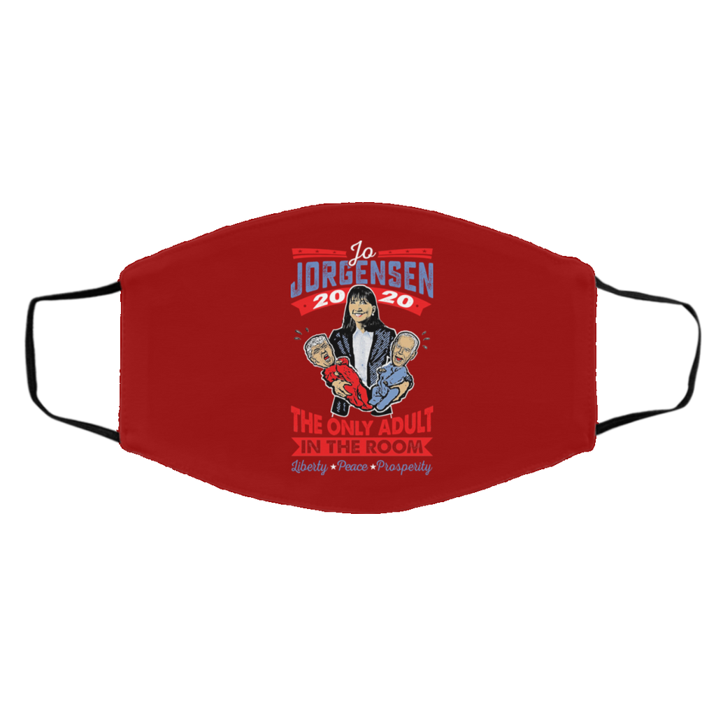 Jo Jorgensen 2020 The Only Adult In The Room Face Mask