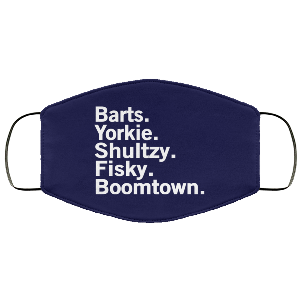 Barts Yorkie Shultzy Fisky Boomtown Face Mask