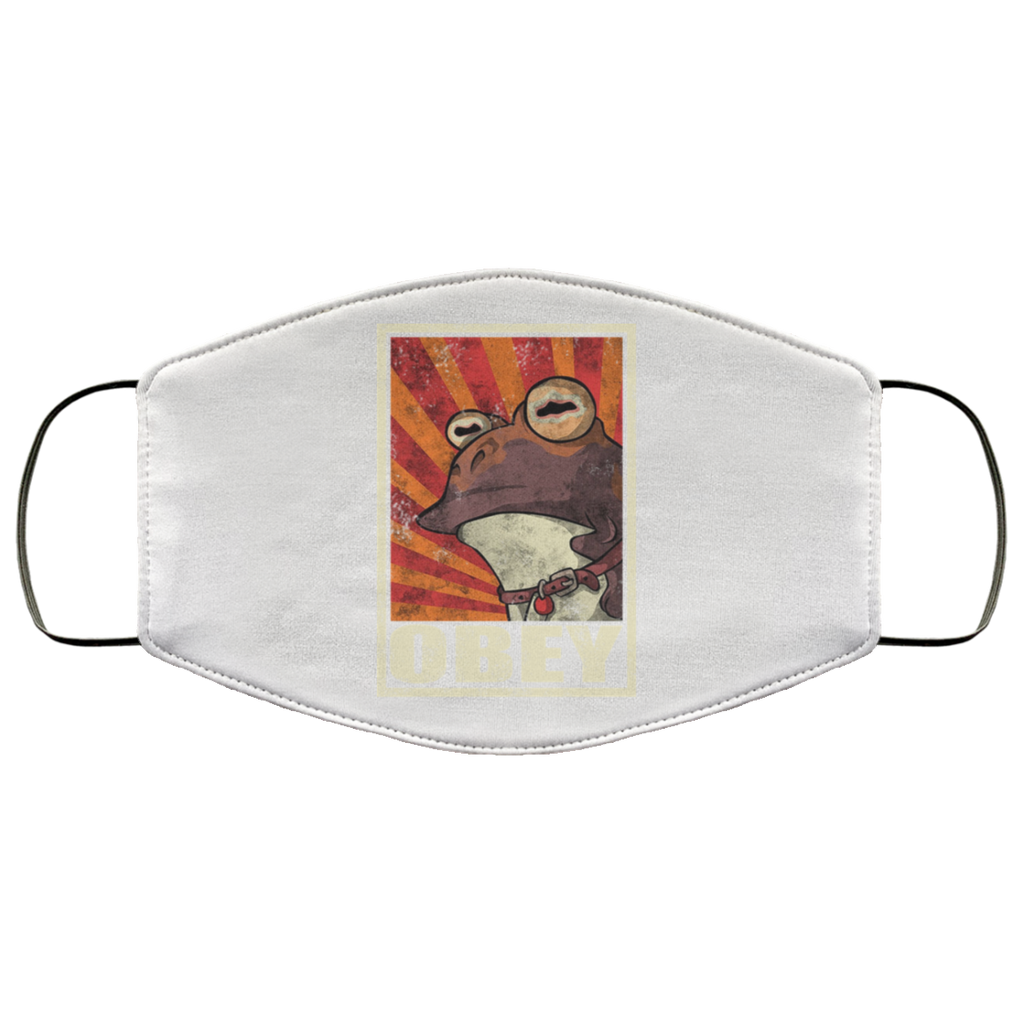 Obey The Hypnotoad Face Mask
