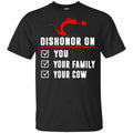 Dishonor On Your Family You Your Cow Mulan Mushu Shirt, Hoodie, Tank