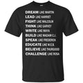 Dream Like Martin Lead Like Harriet Fight Like Malcolm Shirt, Hoodie, Tank