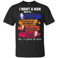 I Want A Man Who Is As Handsome As Brian As Strong As Hobbs As Intelligent As Deckard As Loyal As Dom Shirt, Hoodie, Tank