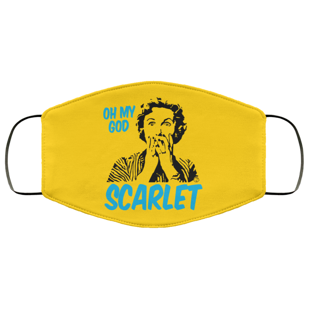 Oh My God Scarlet Face Mask