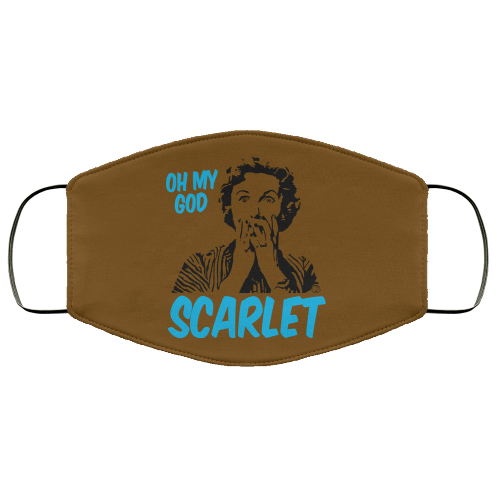 Oh My God Scarlet Face Mask