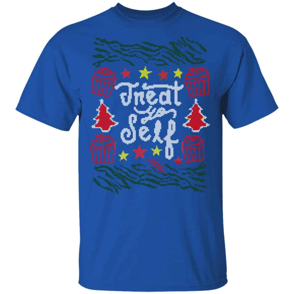Parks and Recreation Treat Yo Self Ugly Christmas Sweatshirt Shirt, Hoodie