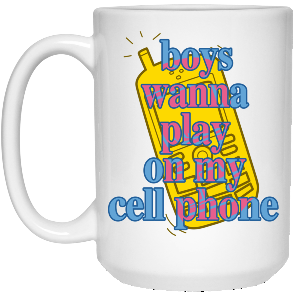 Boy Wanna Play On My Cell Phone Brockhampton Mug